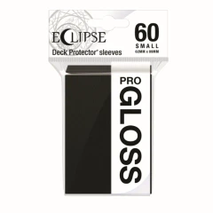 Ultra Pro - Eclipse Black Small Pro Gloss Sleeves 60Ct